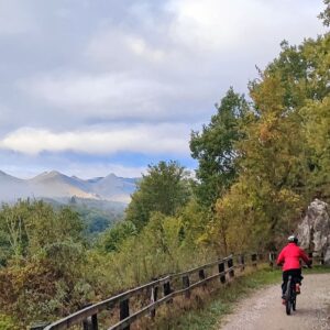 Cycling the greenway in Spain's Basque region