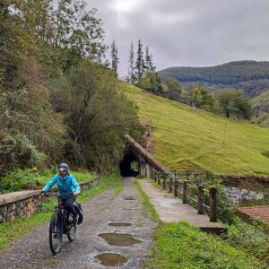 Cycling the greenway in Spain's Basque region