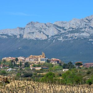 Mountains by La Guardia Green Spain